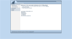 Desktop Screenshot of allergologie.dustri-manus.com