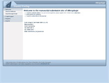 Tablet Screenshot of allergologie.dustri-manus.com