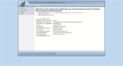 Desktop Screenshot of ijcpt.dustri-manus.com